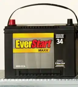 Walmart EverStart Maxx-34N or Maxx-65N car batteries offer