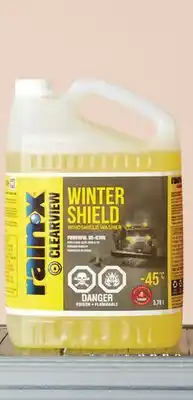 Walmart Rain-X Clearview Winter Shield windshield washer fluid offer