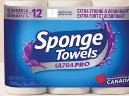 Walmart Sponge Towels UltraPro offer