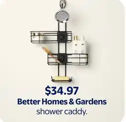Walmart Better Homes & Gardens shower caddy offer