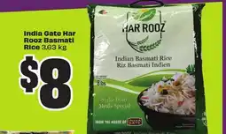 Chalo FreshCo India Gate Har Rooz Basmati Rice 3.63 kg offer