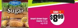 Chalo FreshCo Aman's Brown Sugar Coarse 4.5 kg offer