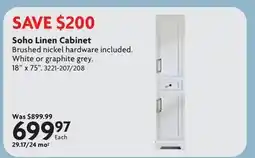 Home Hardware Soho Linen Cabinet offer