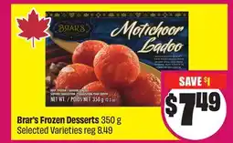 Chalo FreshCo Brar's Frozen Desserts 350 g Selected Varieties offer