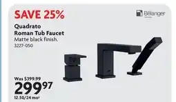 Home Hardware Quadrato Roman Tub Faucet offer