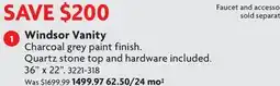 Home Hardware Windsor Vanity offer