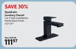 Home Hardware Quadrato Lavatory Faucet offer