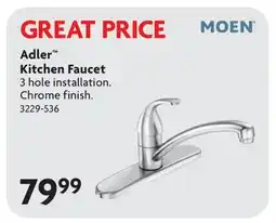 Home Hardware Adler Kitchen Faucet offer