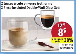 Sushi Shop 2 Piece Insulated Double-Wall Glass Sets offer