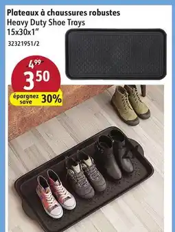 Sushi Shop Heavy Duty Shoe Trays 15x30x1 offer