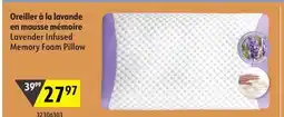Sushi Shop Lavender Infused Memory Foam Pillow offer