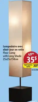 Sushi Shop Floor Lamp with Long Shade offer