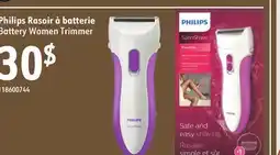 Sushi Shop Philips Battery Women Trimmer offer