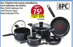 Sushi Shop Non-Stick Cookware Set with Thermo-Spot Heat Indicator 8 Pcs offer