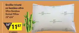 Sushi Shop Ultra Bamboo Knited Pillow 20x26 offer