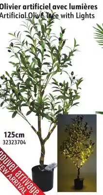 Sushi Shop 125cm Artificial Olive Tree with Lights offer