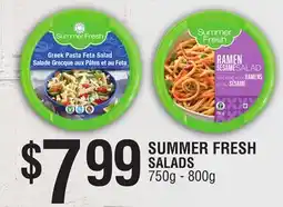 Chalo FreshCo SUMMER FRESH SALADS 750g - 800g offer