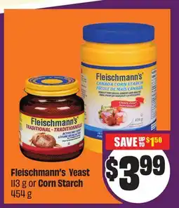 Chalo FreshCo Fleischmann's Yeast 113 g or Corn Starch 454 g offer