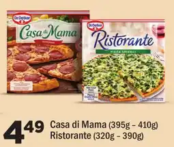 Chalo FreshCo Casa di Mama (395g - 410g) Ristorante (320g - 390g) offer