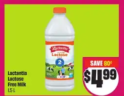 Chalo FreshCo Lactantia Lactose Free Milk 1.5 L offer
