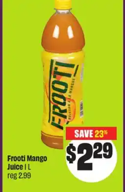 Chalo FreshCo Frooti Mango Juice 1 L offer