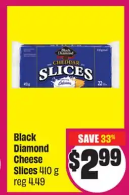 Chalo FreshCo Black Diamond Cheese Slices 410 g offer