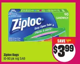 Chalo FreshCo Ziploc Bags 10-90 pk offer