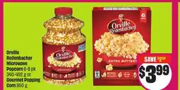 Chalo FreshCo Orville Redenbacher Microwave Popcorn 6-8 pk 340-492 g or Gourmet Popping Corn offer