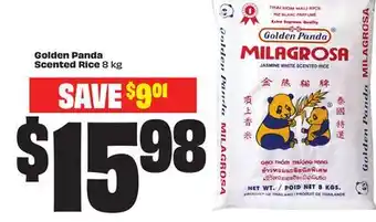 Chalo FreshCo Golden Panda Scented Rice 8 kg offer