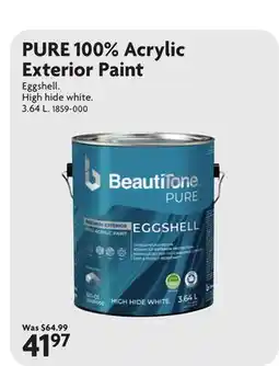 Home Hardware PURE 100% Acrylic Exterior Paint offer