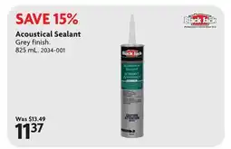 Home Hardware Acoustical Sealant offer