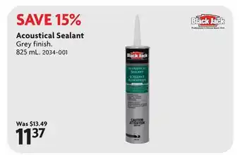 Home Hardware Acoustical Sealant offer