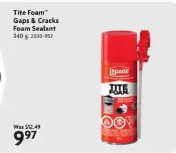 Home Hardware Tite Foam Gaps & cracks Foam Sealant offer