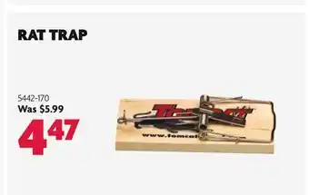 Home Hardware RAT TRAP offer