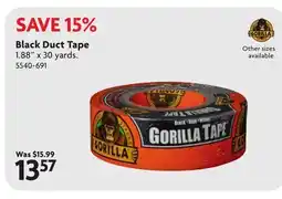 Home Hardware Black Duct Tape offer