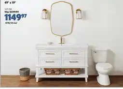 Home Hardware Bristol Vanities with Cultured Marble Top offer