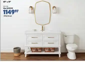 Home Hardware Bristol Vanities with Cultured Marble Top offer