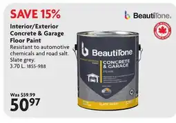 Home Hardware Interior/Exterior Concrete & Garage Floor Paint offer