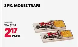 Home Hardware 2 PK. MOUSE TRAPS offer