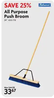 Home Hardware All Purpose Push Broom offer