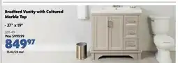Home Hardware Bradford Vanity with Cultured Marble Top offer