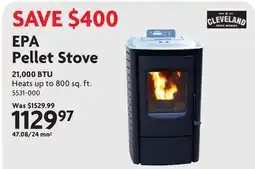 Home Hardware EPA Pellet Stove offer