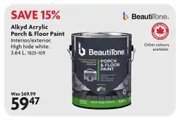 Home Hardware Alkyd Acrylic Porch & Floor Paint offer