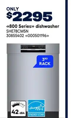 RONA BOSCH 800 Series dishwasher offer