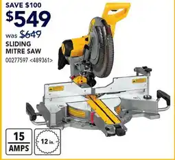 RONA SLIDING MITRE SAW offer
