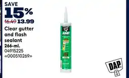 RONA Clear gutter and flash sealant 266-ml offer