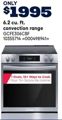 RONA 6.2 cu. ft. convection range offer
