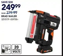 RONA BRAD NAILER offer