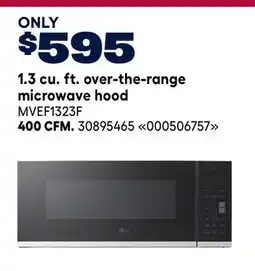 RONA LG 1.3 cu. ft. over-the-range microwave hood offer