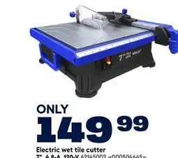 RONA Electric wet tile cutter 7, 4.8-A, 120-V offer